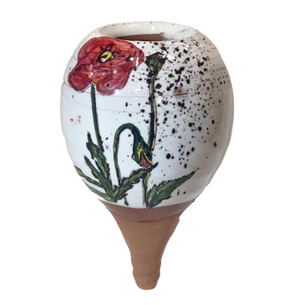 OYAS A PLANTER DECOREE COQUELICOT